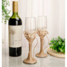 SET 2 COPAS CRISTAL BODA KRAFT