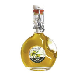 BOTELLA CRISTAL PLANA ASA ACEITE 40 ML