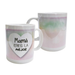 TAZA MAMA ERES LA MEJOR SIN PERSONALIZAR