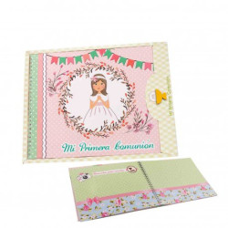 LIBRO DE FIRMAS COMUNIÓN | PERSONALIZADO | NIÑA | CAPRITX HOME