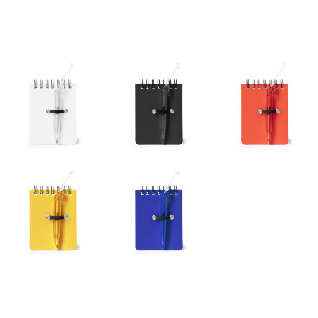 MINI LIBRETA CON BOLIGRAFO, PACK OFERTA 50 UNIDADES
