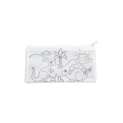 ESTUCHE CON 5 CERAS DINOS NON WOVEN