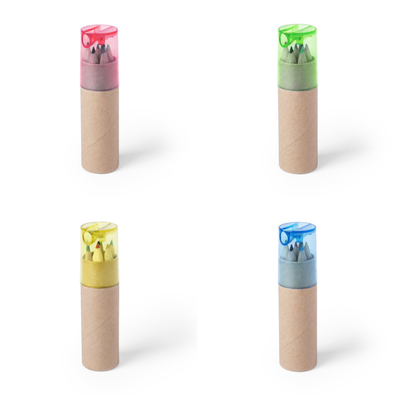 SET ESTUCHE 6 LAPICES + SACAPUNTAS SET ESTUCHE 6 LAPICES + SACAPUNTAS